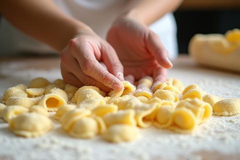 Procesul de creare a pastelor proaspete