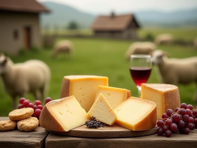 Degustare de brânzeturi artizanale într-un cadru rural transilvănean